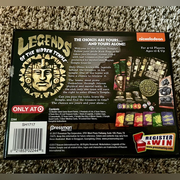 Legends of The Hidden Temple Board Game - Picture 2 of 4